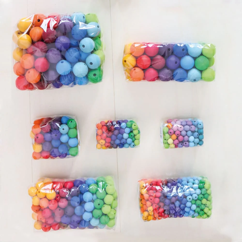Grimm's Kleine Kralen Regenboog - 120 stuks - Afbeelding 9