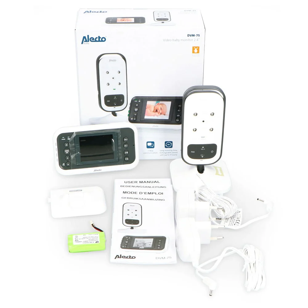 Alecto Beeldbabyfoon Dect Eco - DVM-75 - Afbeelding 8
