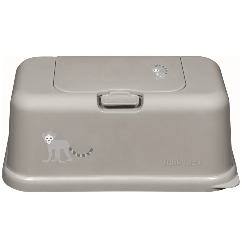 Funkybox Billendoekjes Box Grijs Aap