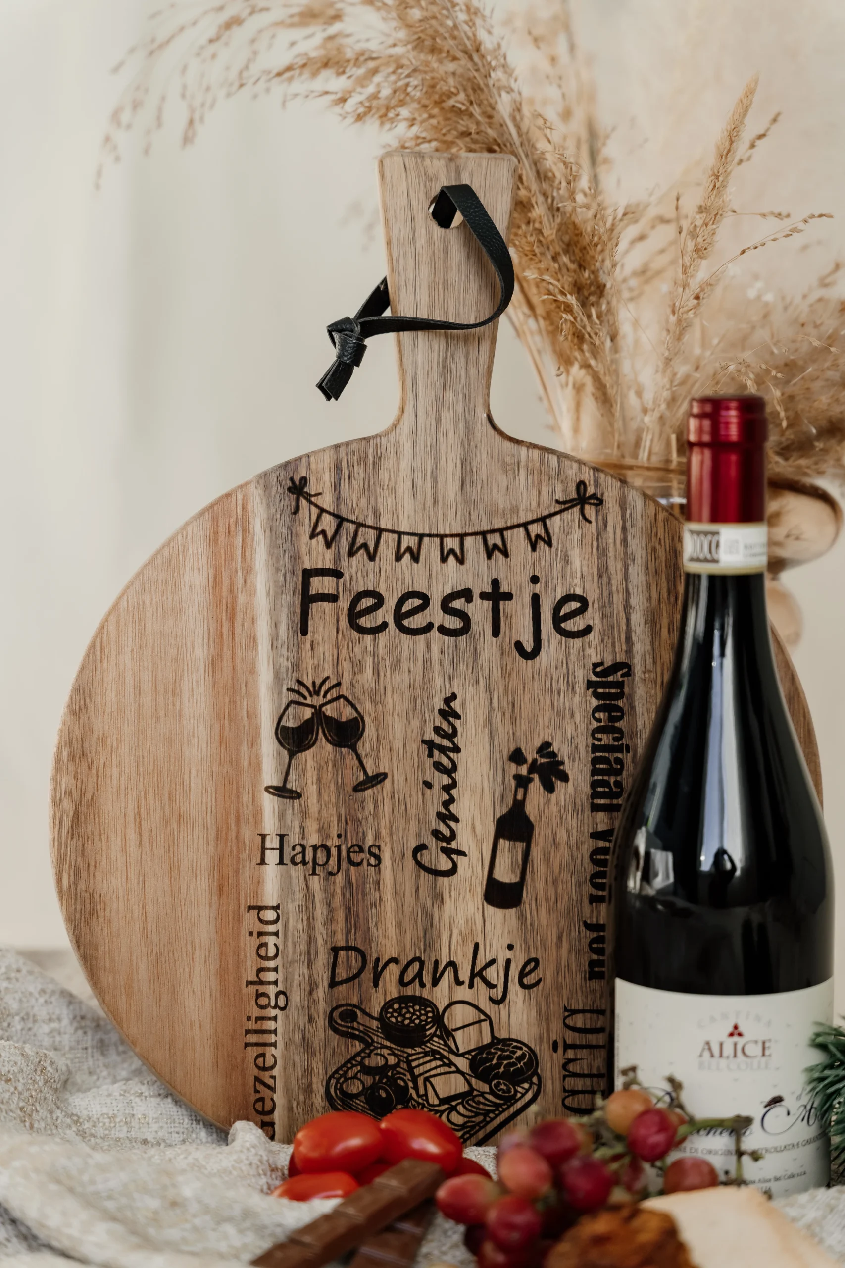 Snijplank 'feestje' - Afbeelding 3