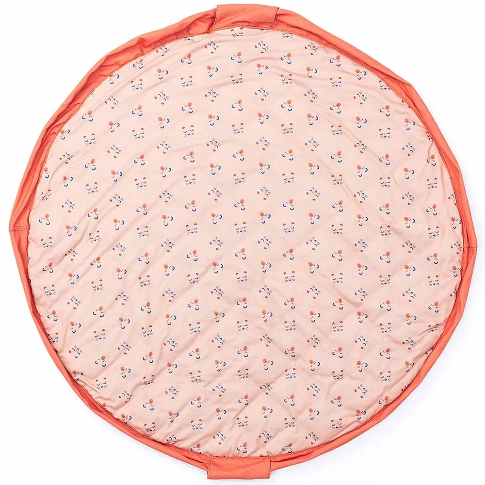 Play and Go Opbergzak-Speelmat Soft Animal Faces